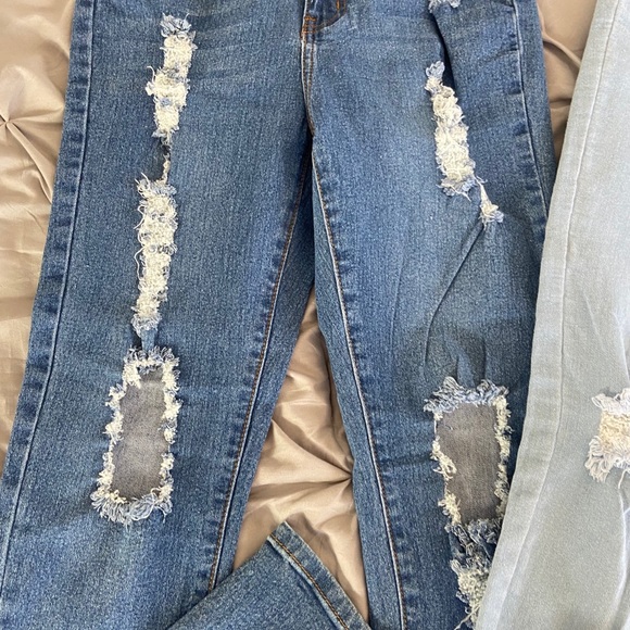 FASHION NOVA HIGHWAIST SKINNY JEAN SET - Picture 2 of 5